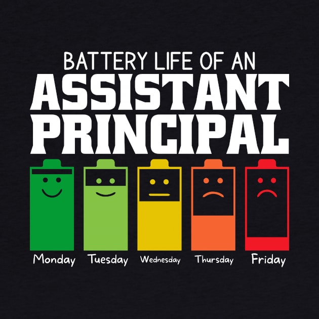 Battery Life Of An Assistant Principal by Stay Weird